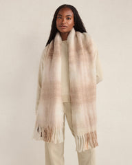OVERSIZED PLAID SCARF | Talbots online