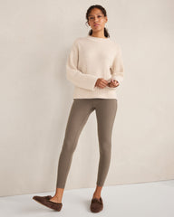SHERPA AND LEATHER MOCCASINS | Talbots outlet