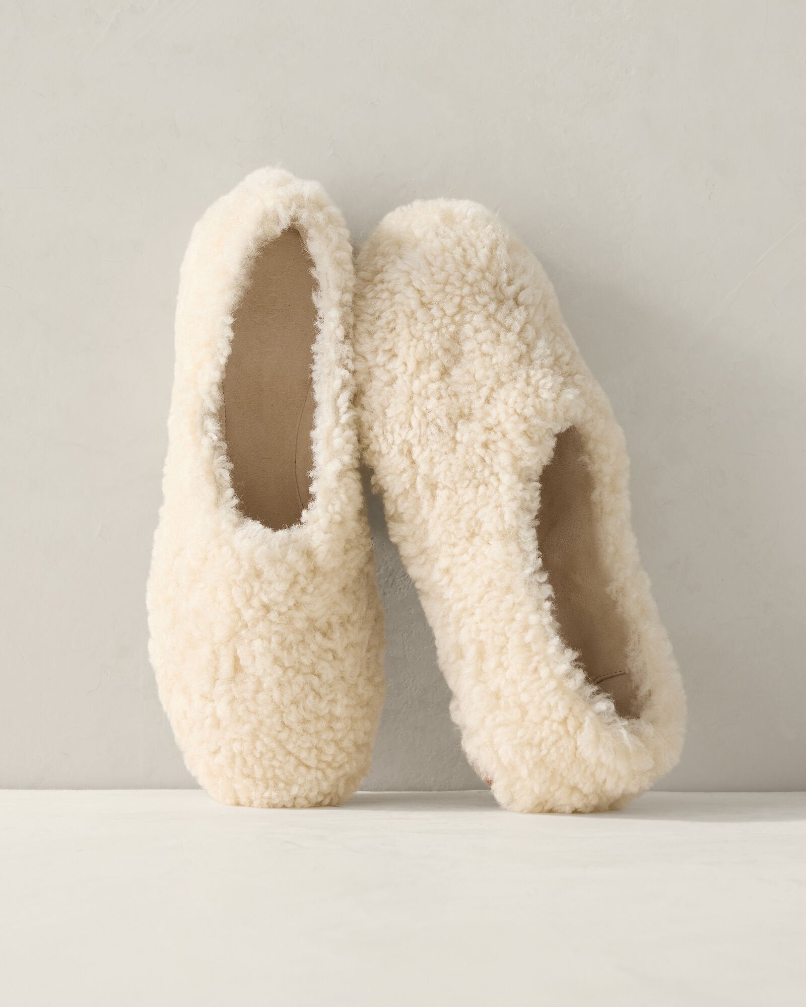 SHEARLING AND SUEDE SLIPPERS | Talbots outlet