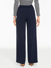 WIDE LEG POLISHED CREPE PANTS | Talbots near me