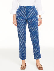 HERITAGE TWILL PERFECT CROPS - GRAPHIC LEAVES | Talbots sale
