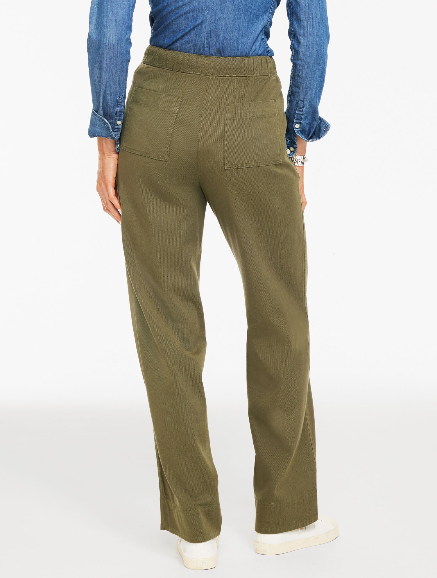 STRAIGHT LEG PULL-ON PANTS | Talbots sale