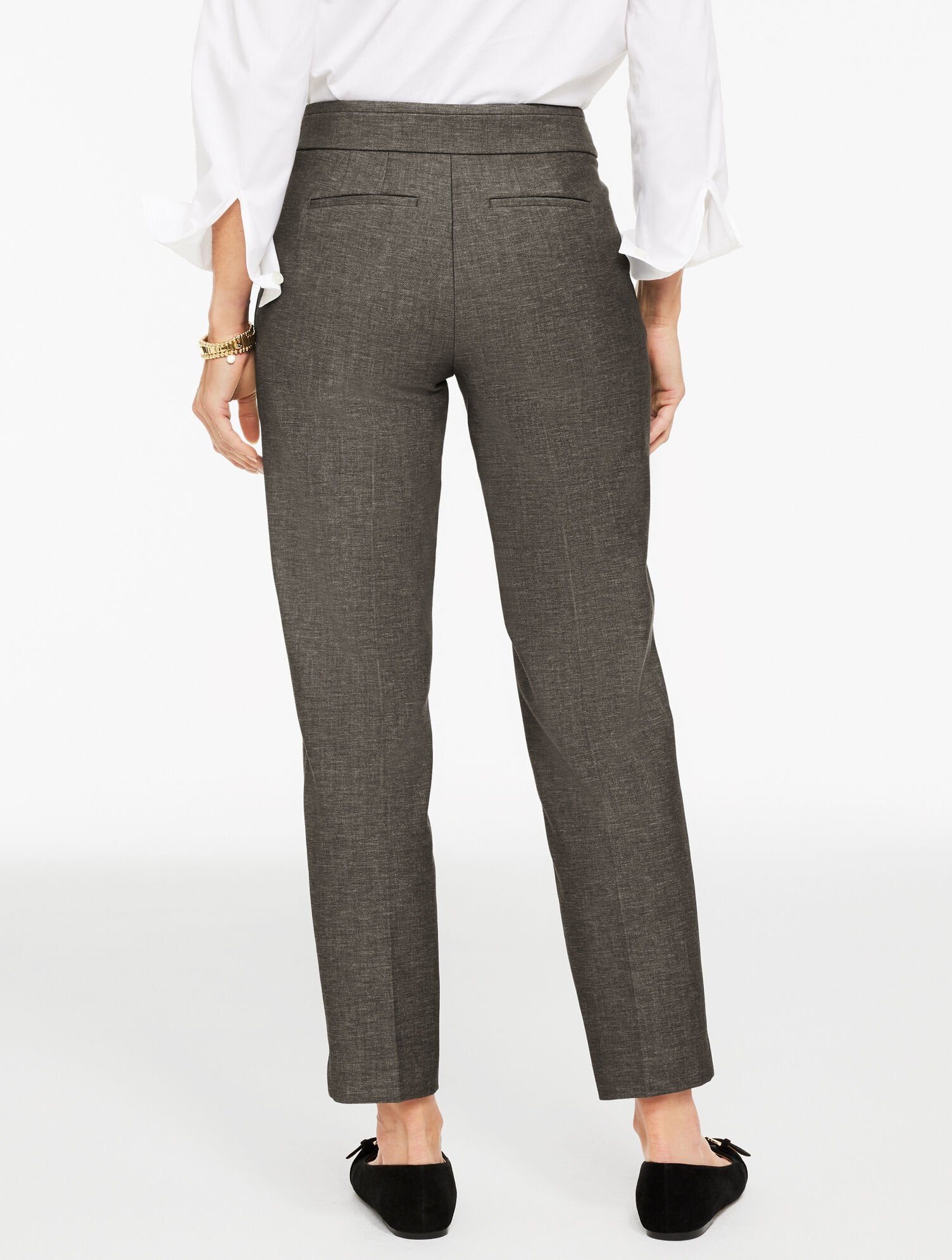 SLIM STRAIGHT ANKLE PANTS | Talbots outlet