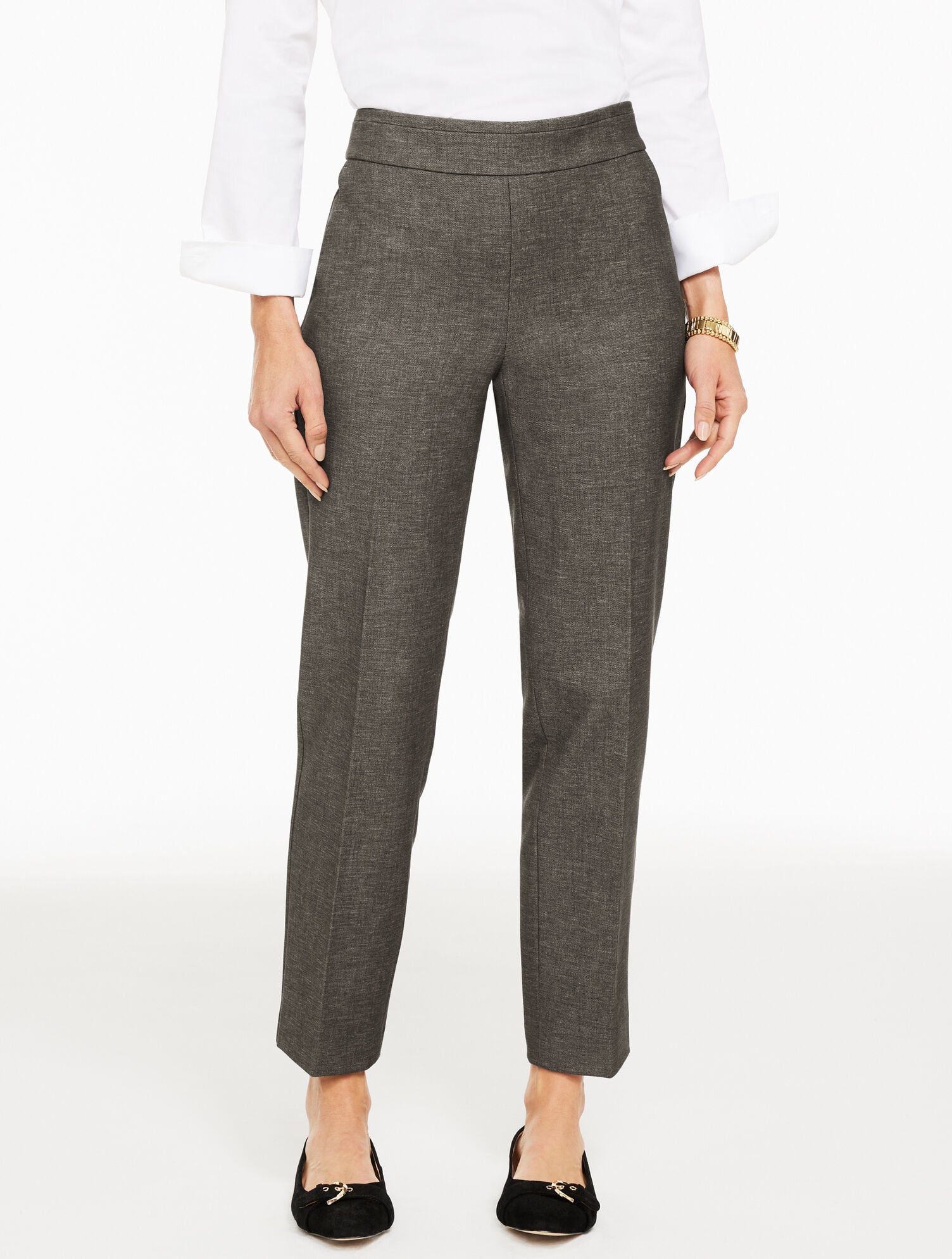 SLIM STRAIGHT ANKLE PANTS | Talbots outlet