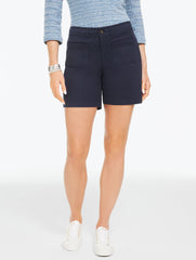 PATCH POCKET TWILL SHORTS - COLORS | Talbots US