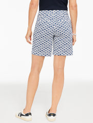 RELAXED CHINO SHORTS - GRAPHIC LEAVES | Talbots for sale