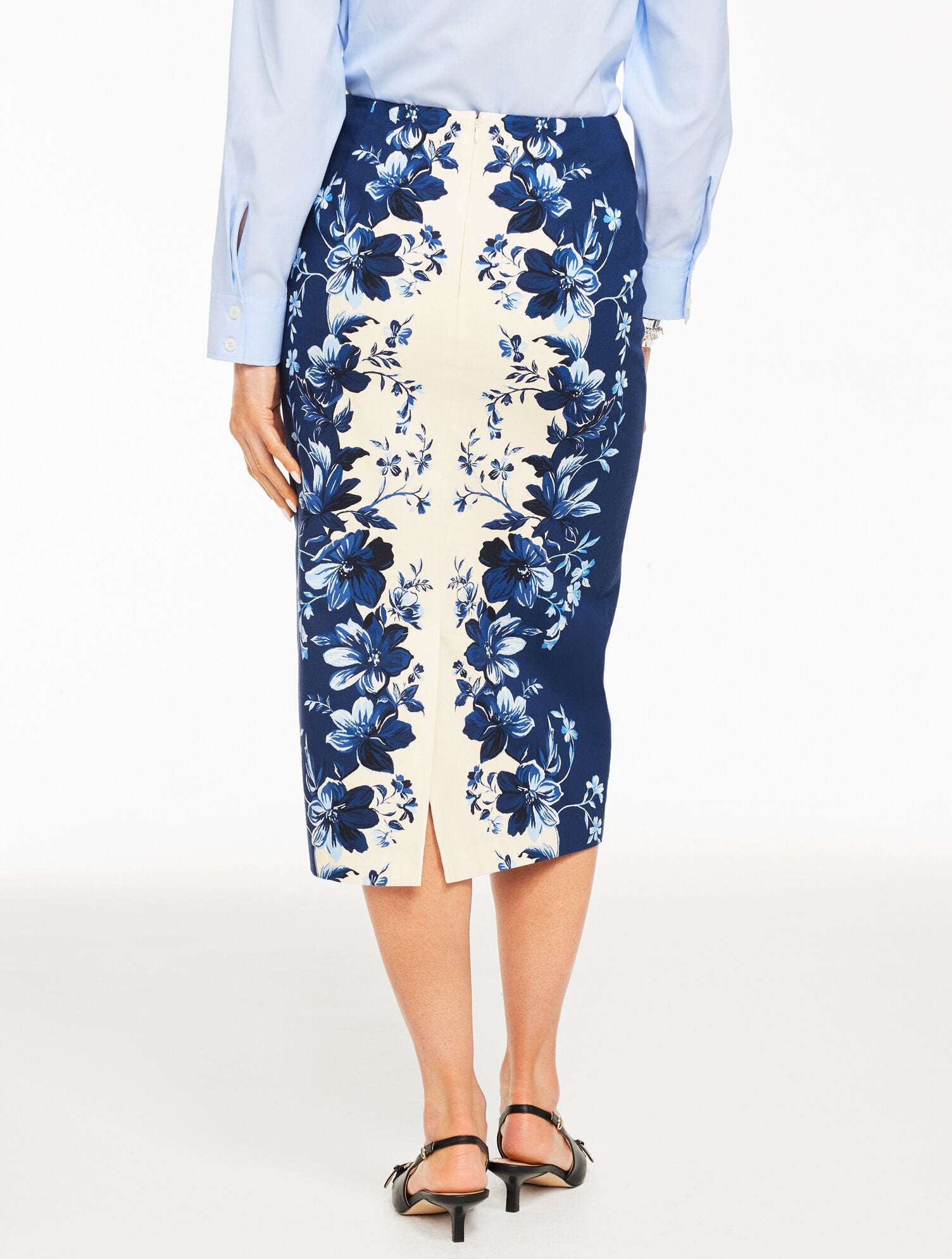 PENCIL SKIRT - EXQUISITE BLOOMS | Talbots outlet
