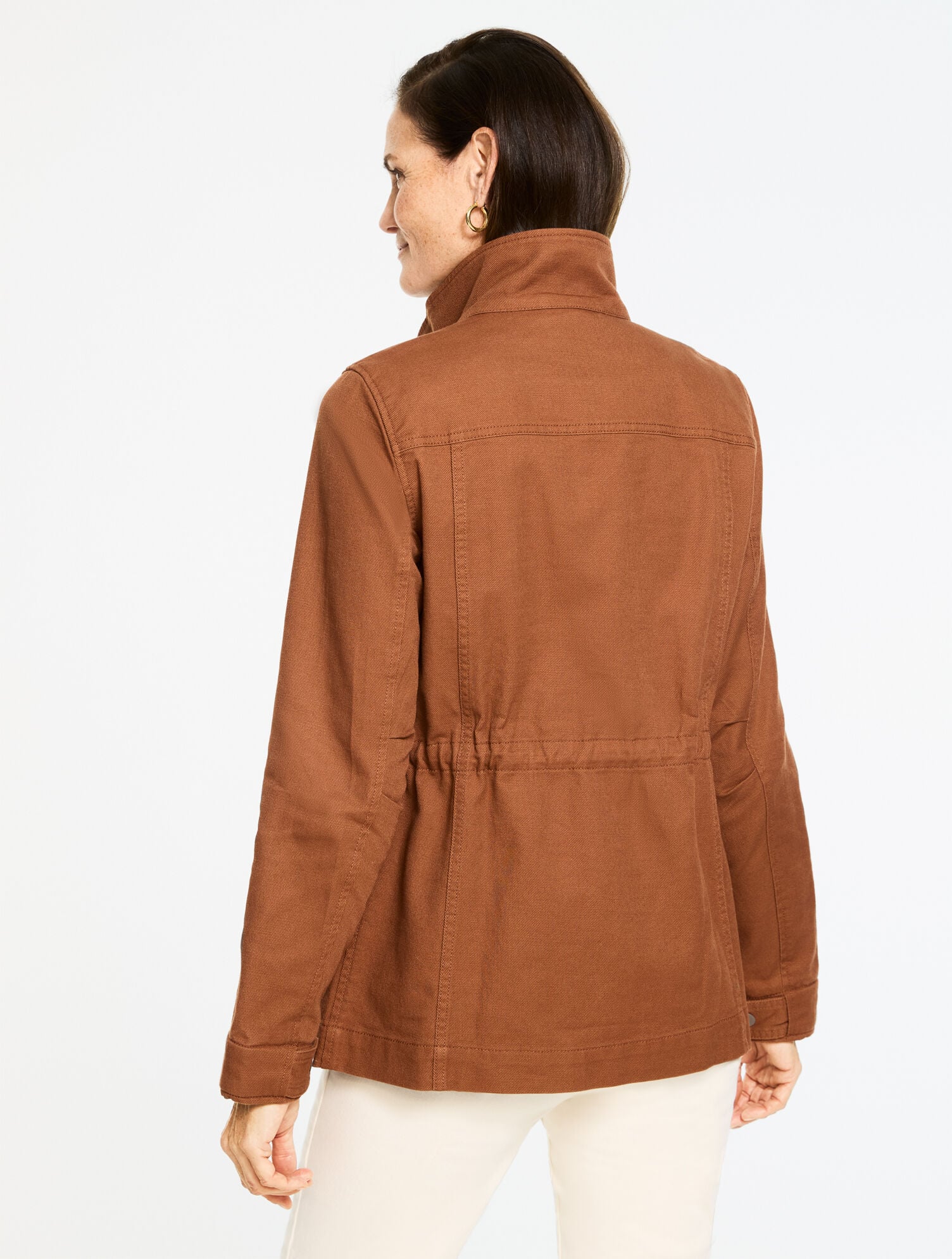 TWILL UTILITY JACKET | Talbots online