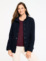 TWILL UTILITY JACKET | Talbots online