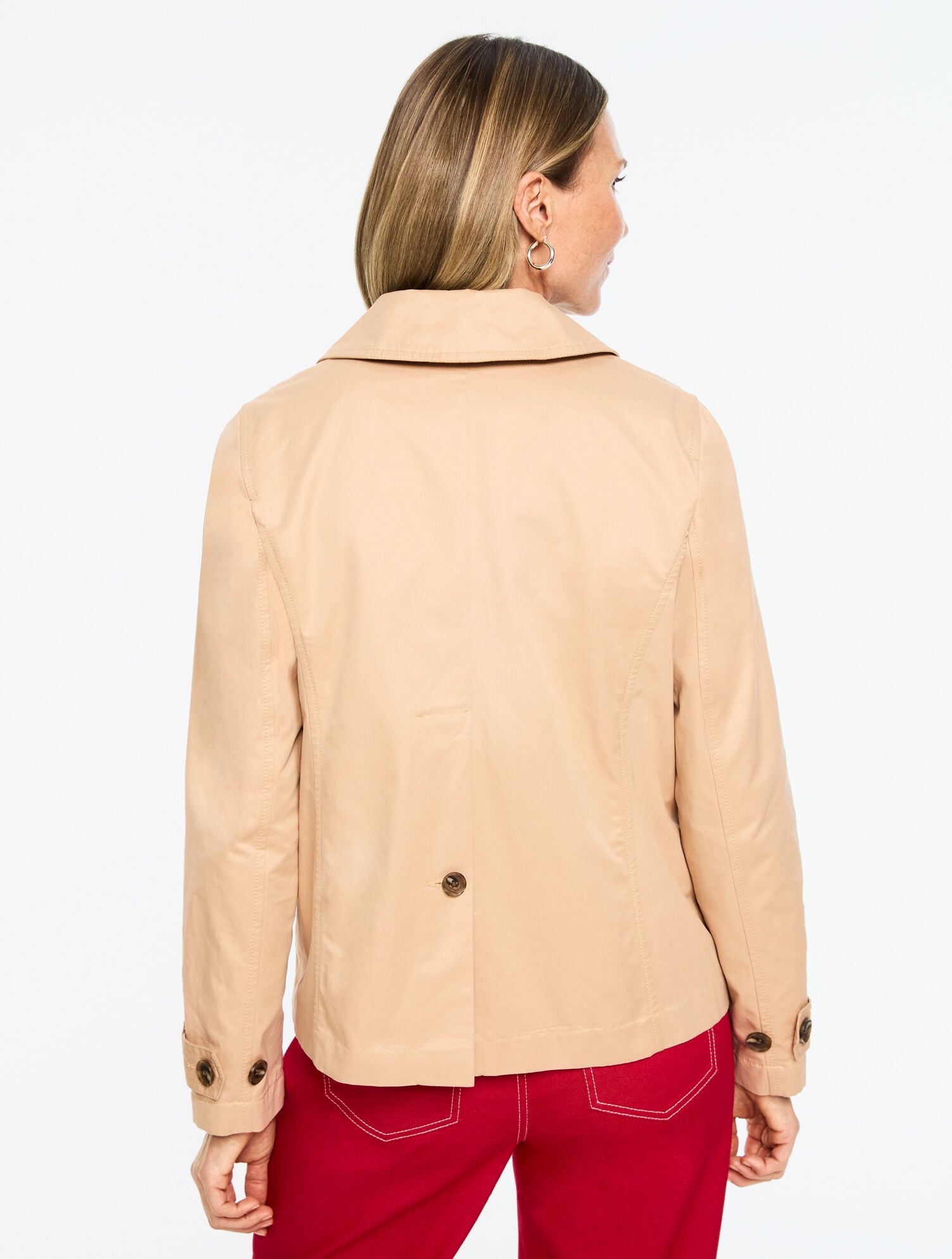 FRESH POPLIN TRENCH COAT | Talbots near me