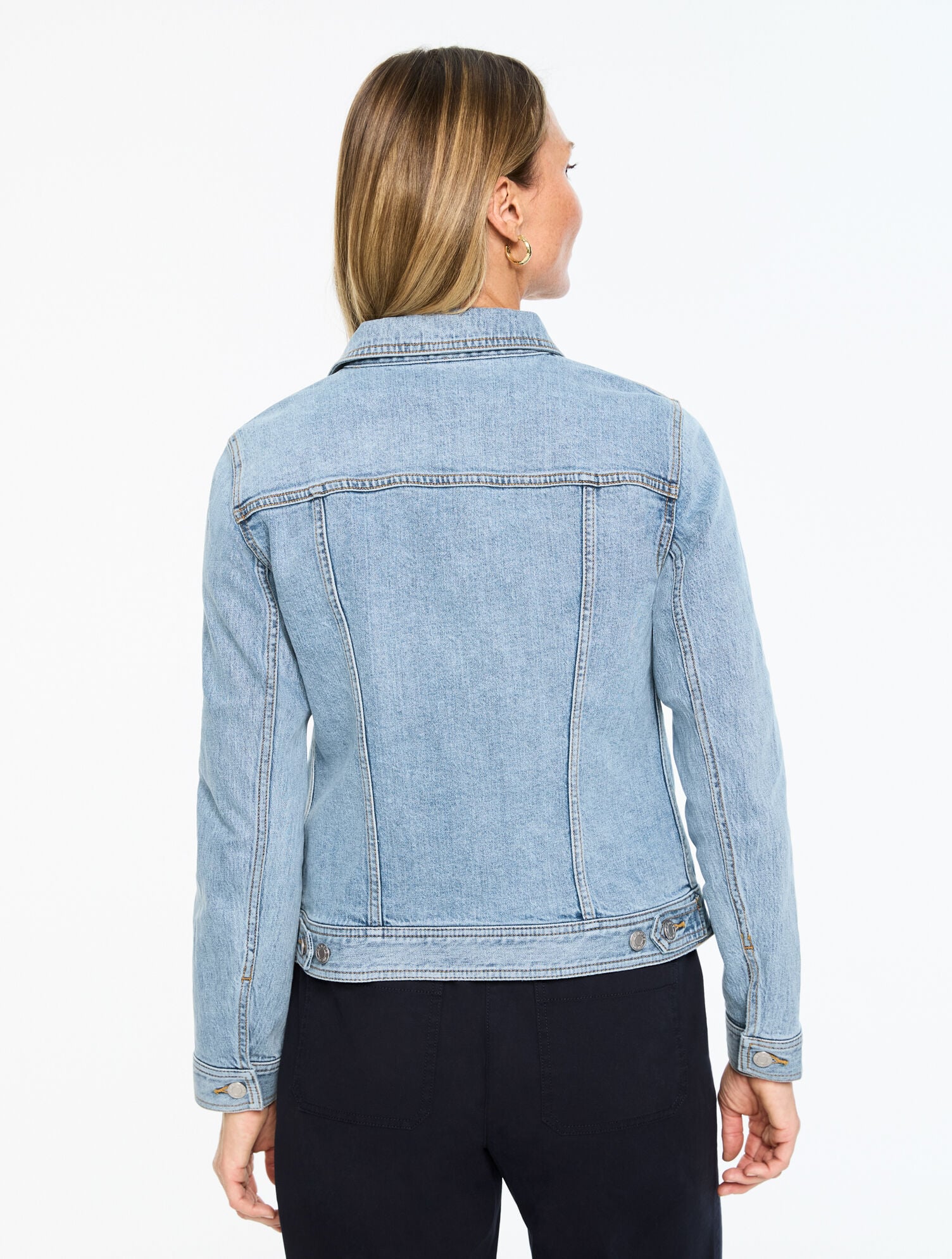 CLASSIC JEAN JACKET - SKY WASH | Talbots US