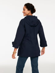 HOODED CAPE RAIN JACKET | Talbots discount
