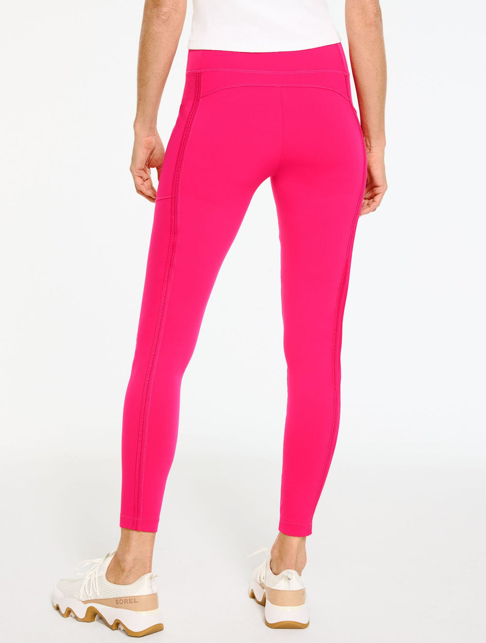 PERFORMANCE COMPRESSION LEGGINGS - PICOT TRIM | Talbots discount