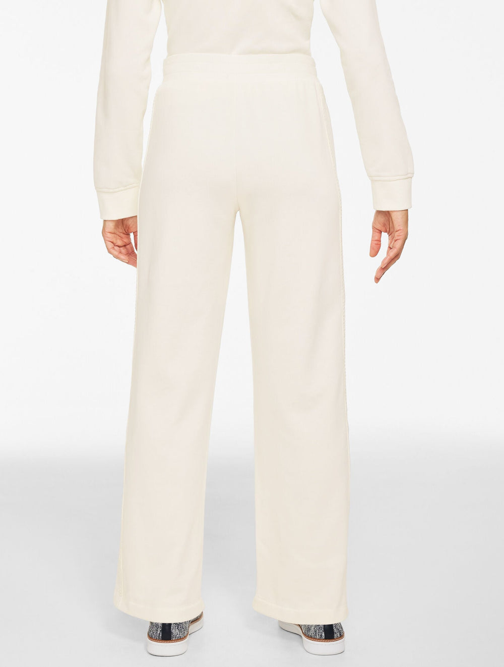 COZY FLEECE RELAXED LEG PANTS - PICOT TRIM | Talbots online