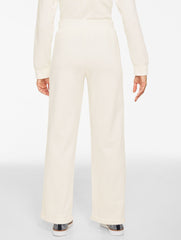 COZY FLEECE RELAXED LEG PANTS - PICOT TRIM | Talbots online