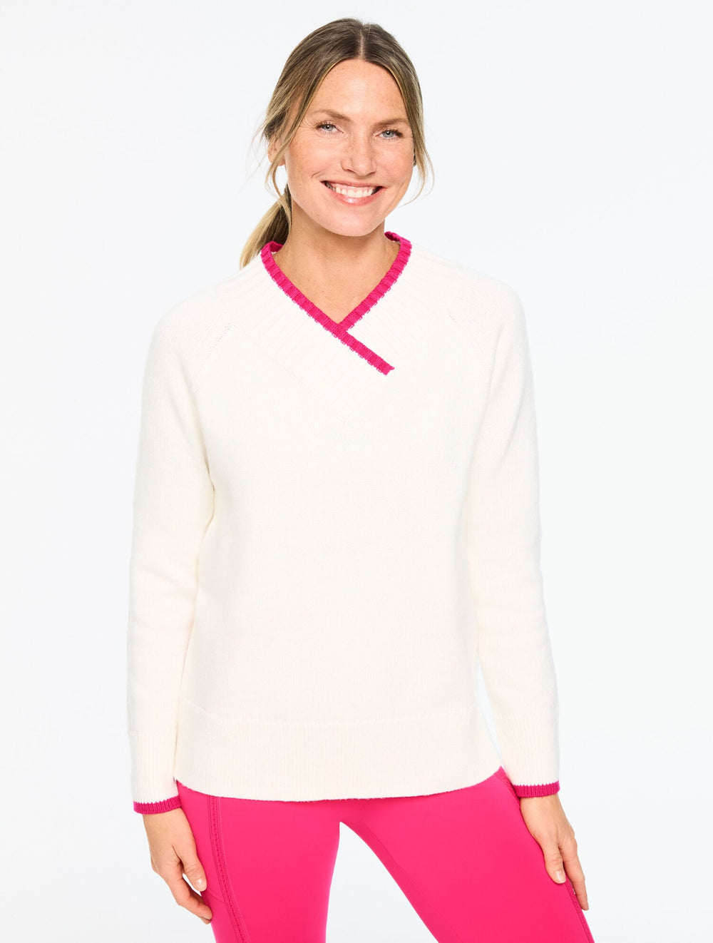 V-NECK TUNIC SWEATER | Talbots near me