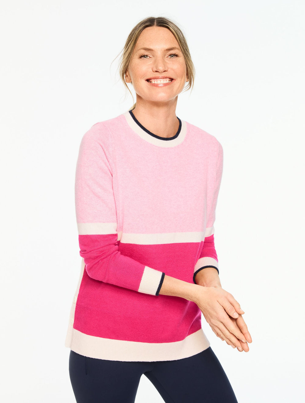 PINK DOGWOOD HTHR MULTI,XS,Misses