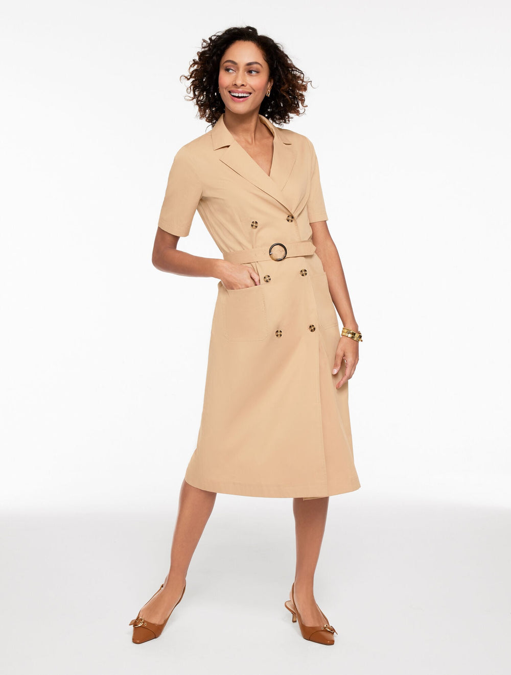TWILL SHIRTDRESS | Talbots US