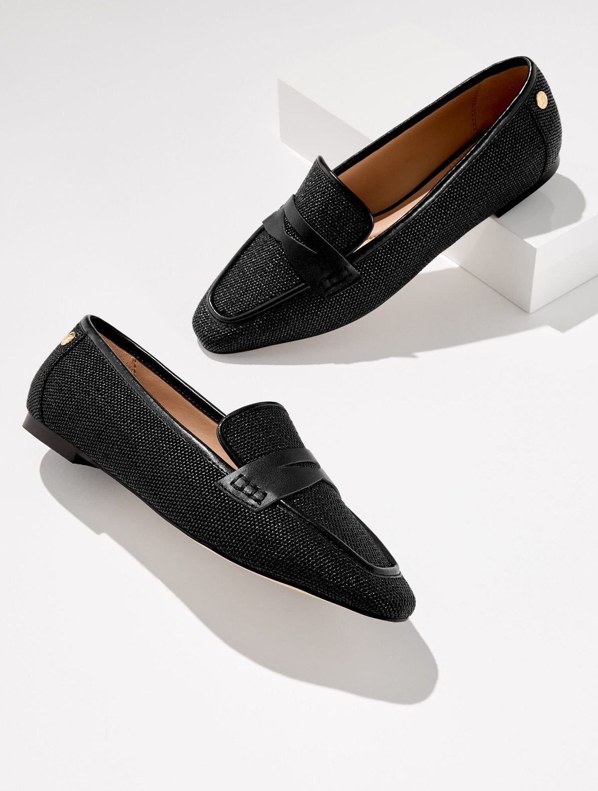 ERIN STRAW RAFFIA LOAFERS | Talbots for sale