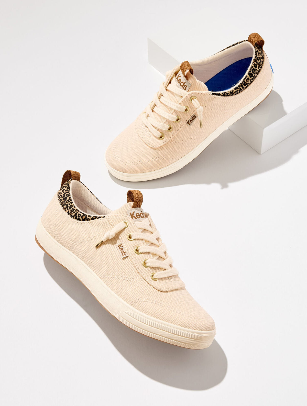 KEDS® CENTER III CANVAS SLIP-ON SNEAKERS | Talbots outlet