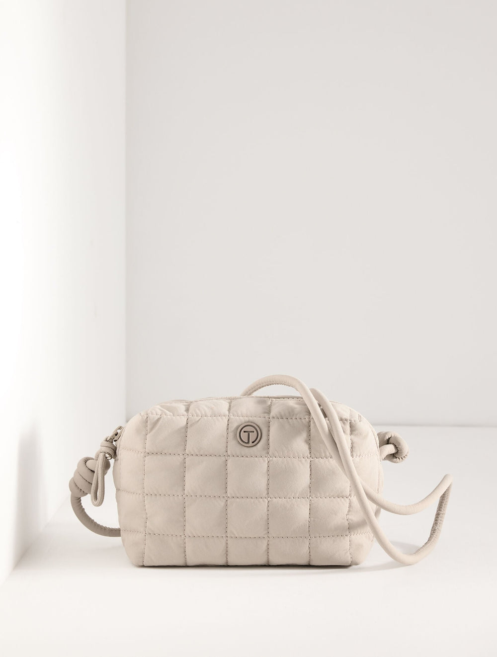 T BY TALBOTS QUILTED NYLON CROSSBODY | Talbots outlet