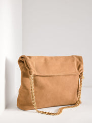 SUEDE CHAIN TOTE | Talbots outlet