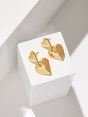 SOFT HEARTS DROP EARRINGS | Talbots on sale