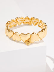 SOFT HEARTS STRETCH BRACELET | Talbots online