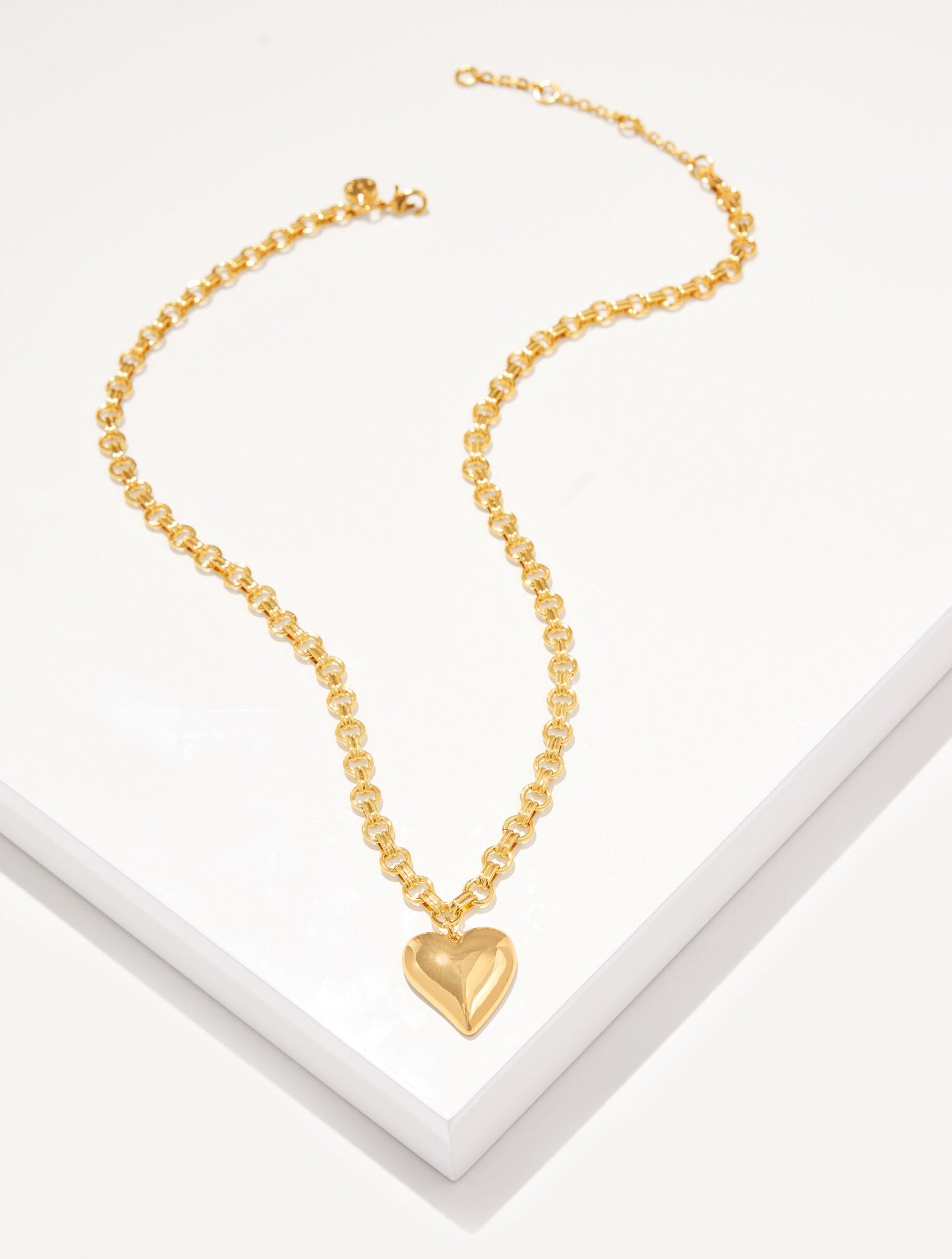 SOFT HEART PENDANT NECKLACE | Talbots US