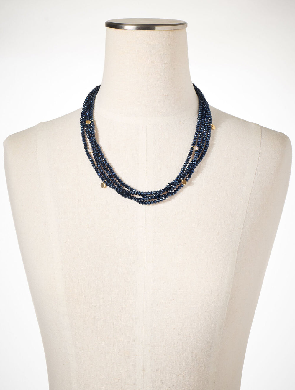 ADARA BEADED LAYER NECKLACE | Talbots US