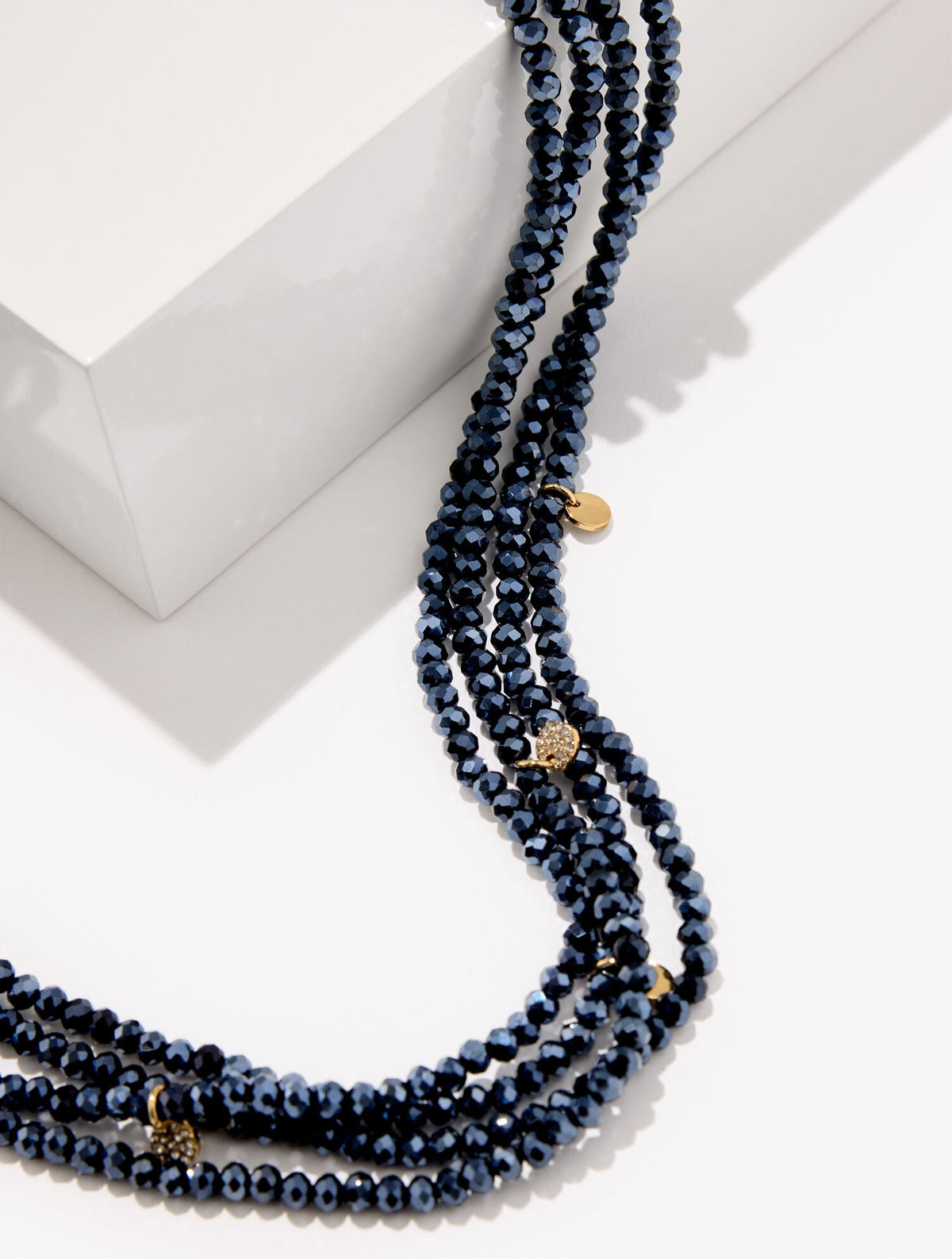 ADARA BEADED LAYER NECKLACE | Talbots US