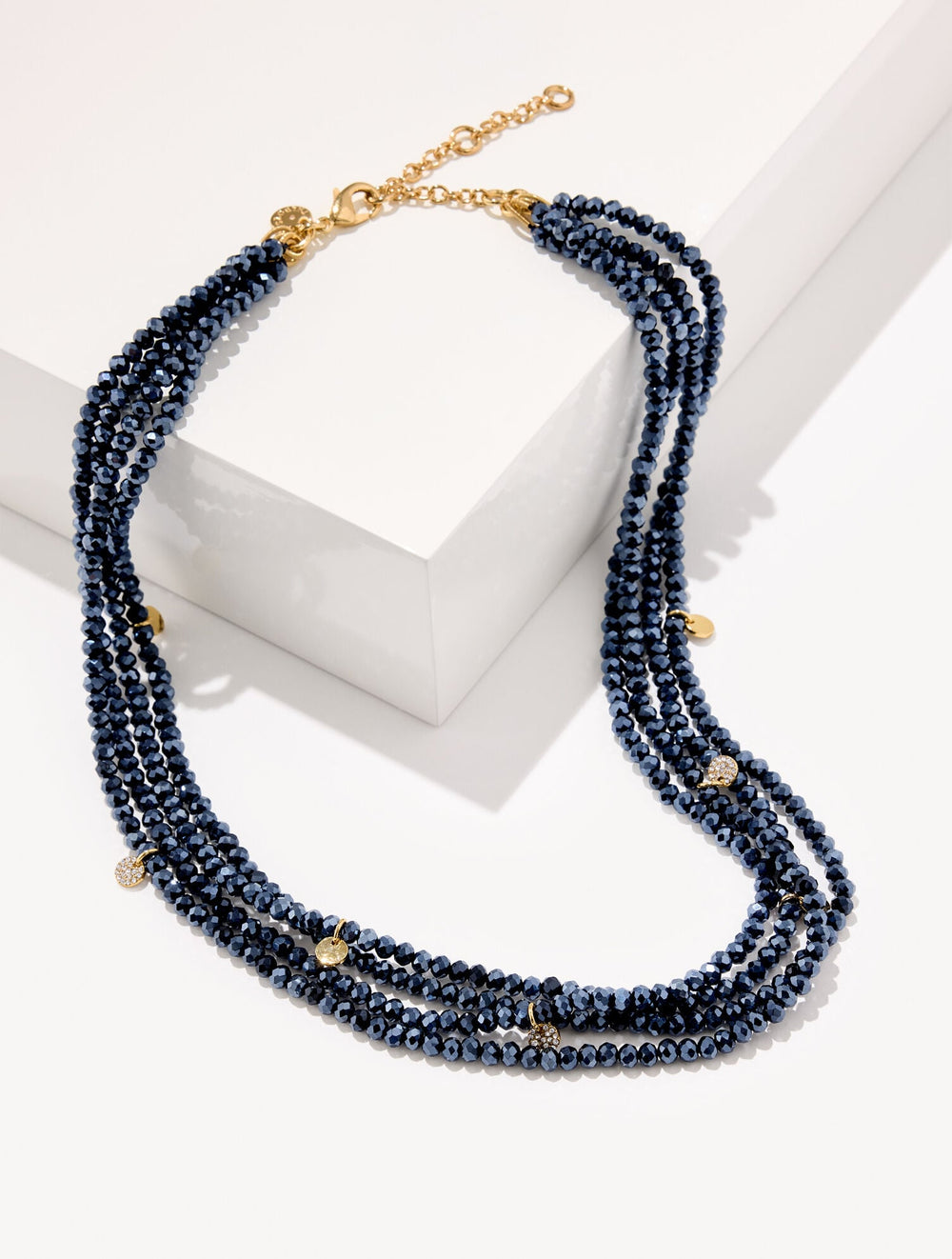 ADARA BEADED LAYER NECKLACE | Talbots US