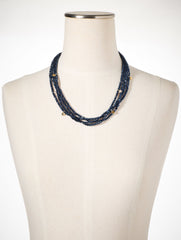 ADARA BEADED LAYER NECKLACE | Talbots US