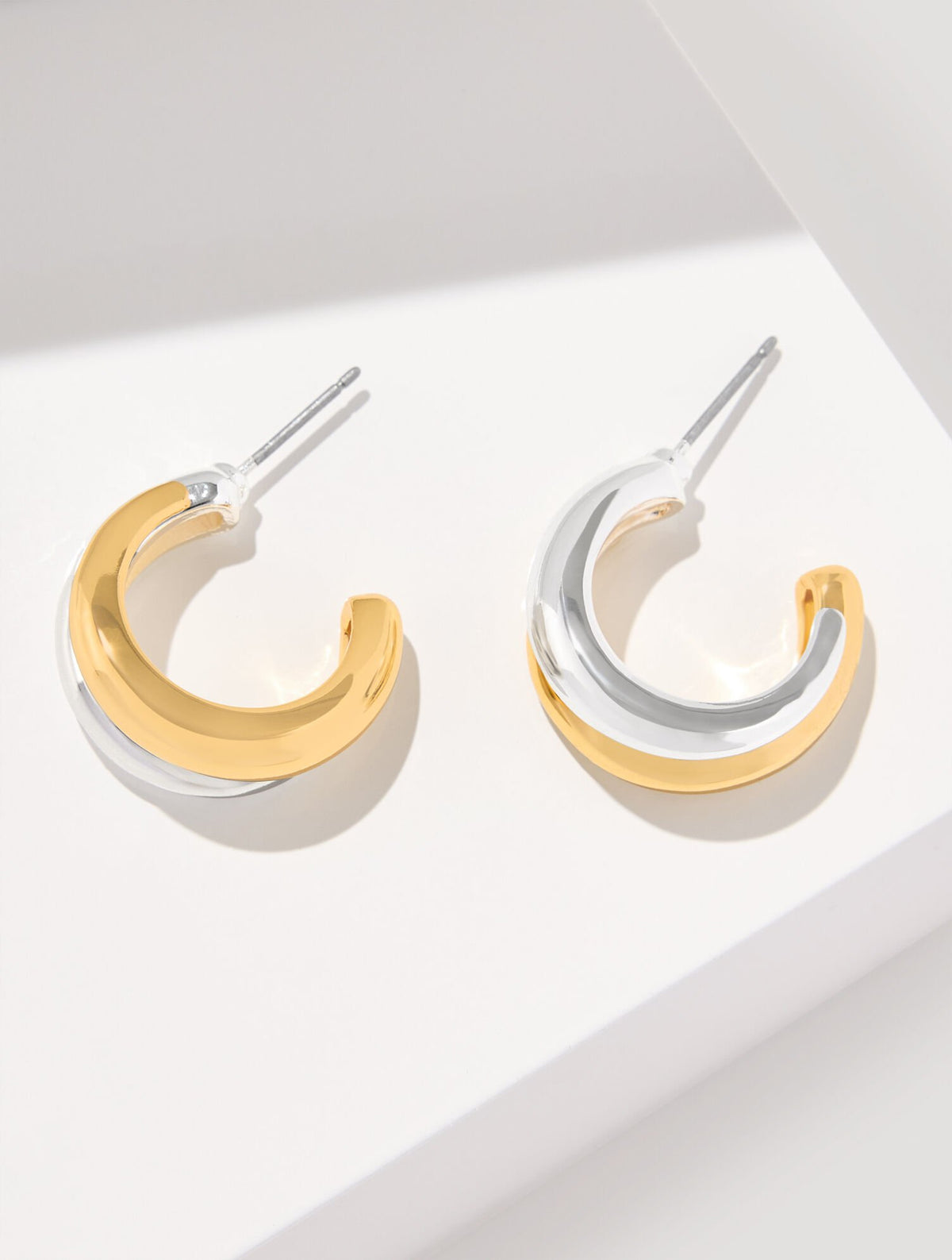 ROPE SWIRL HOOP EARRINGS | Talbots US