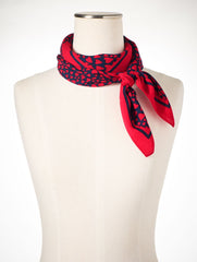 FLOWING HEARTS SQUARE SCARF | Talbots for sale