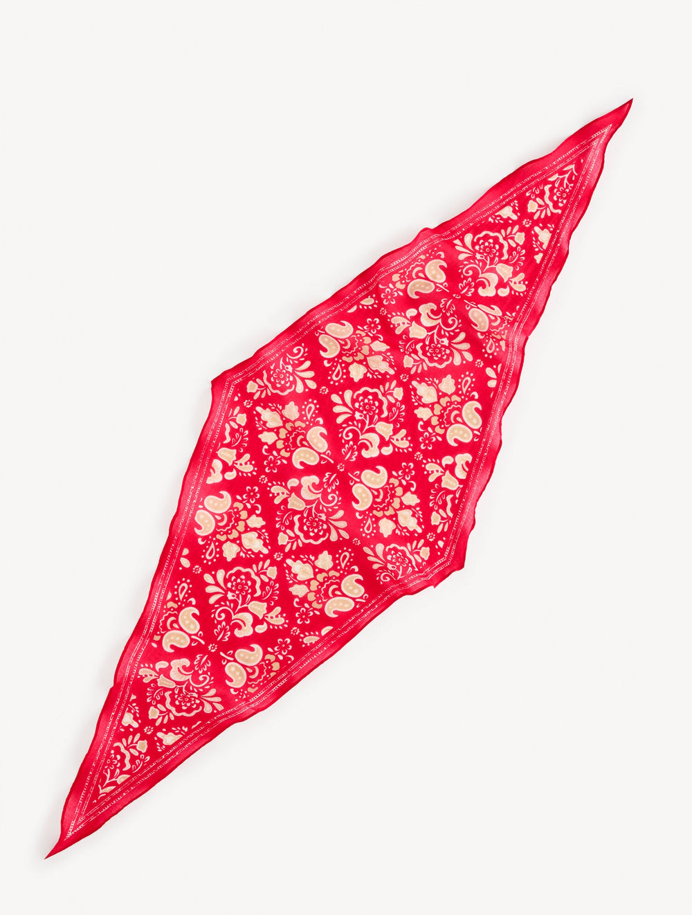 SIMPLE JACOBEAN DIAMOND SCARF | Talbots discount