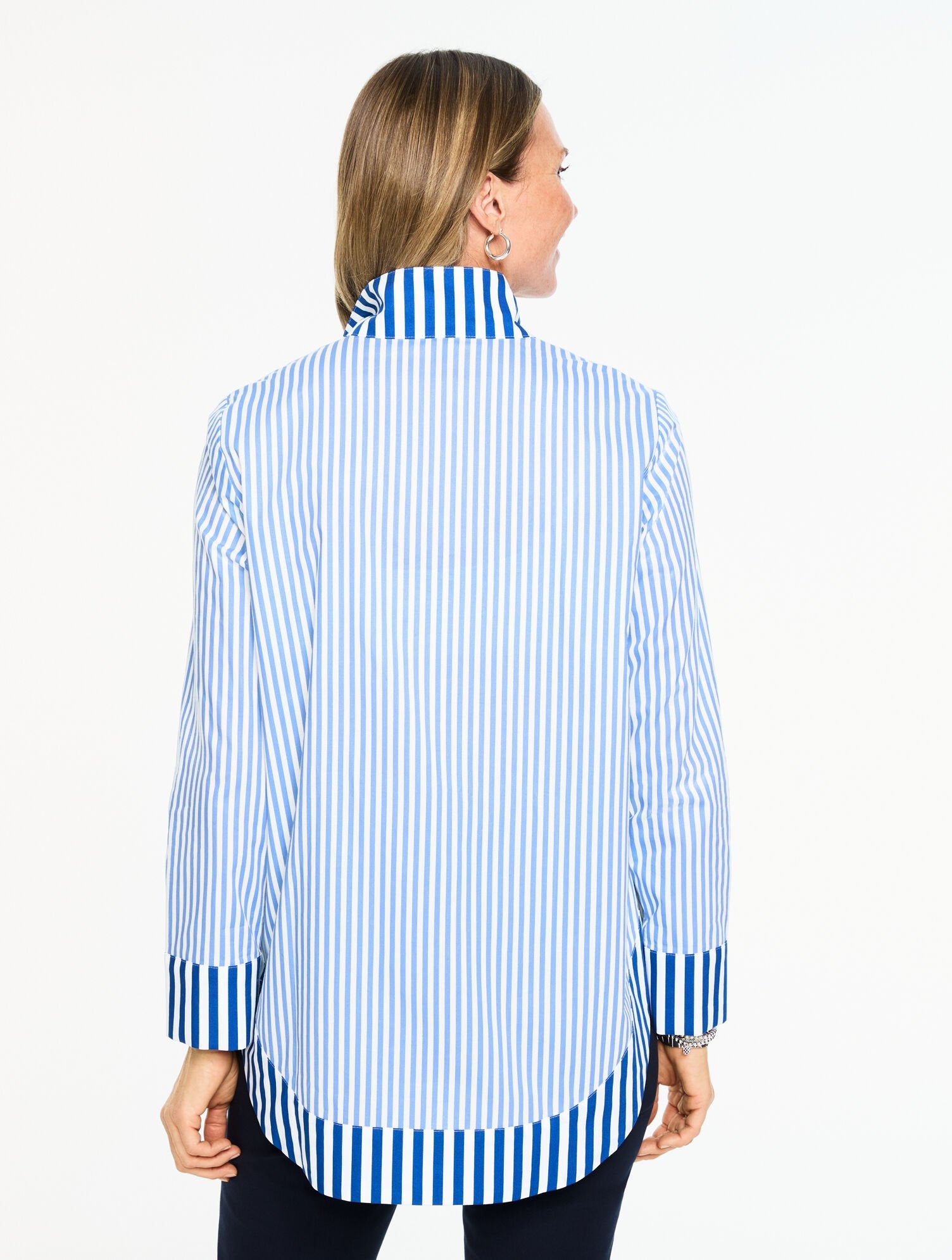 BEAUTY STRIPE TUNIC | Talbots online
