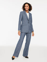 REFINED DENIM BLAZER | Talbots discount