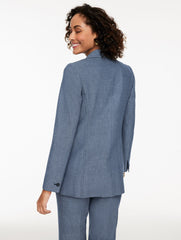 REFINED DENIM BLAZER | Talbots discount