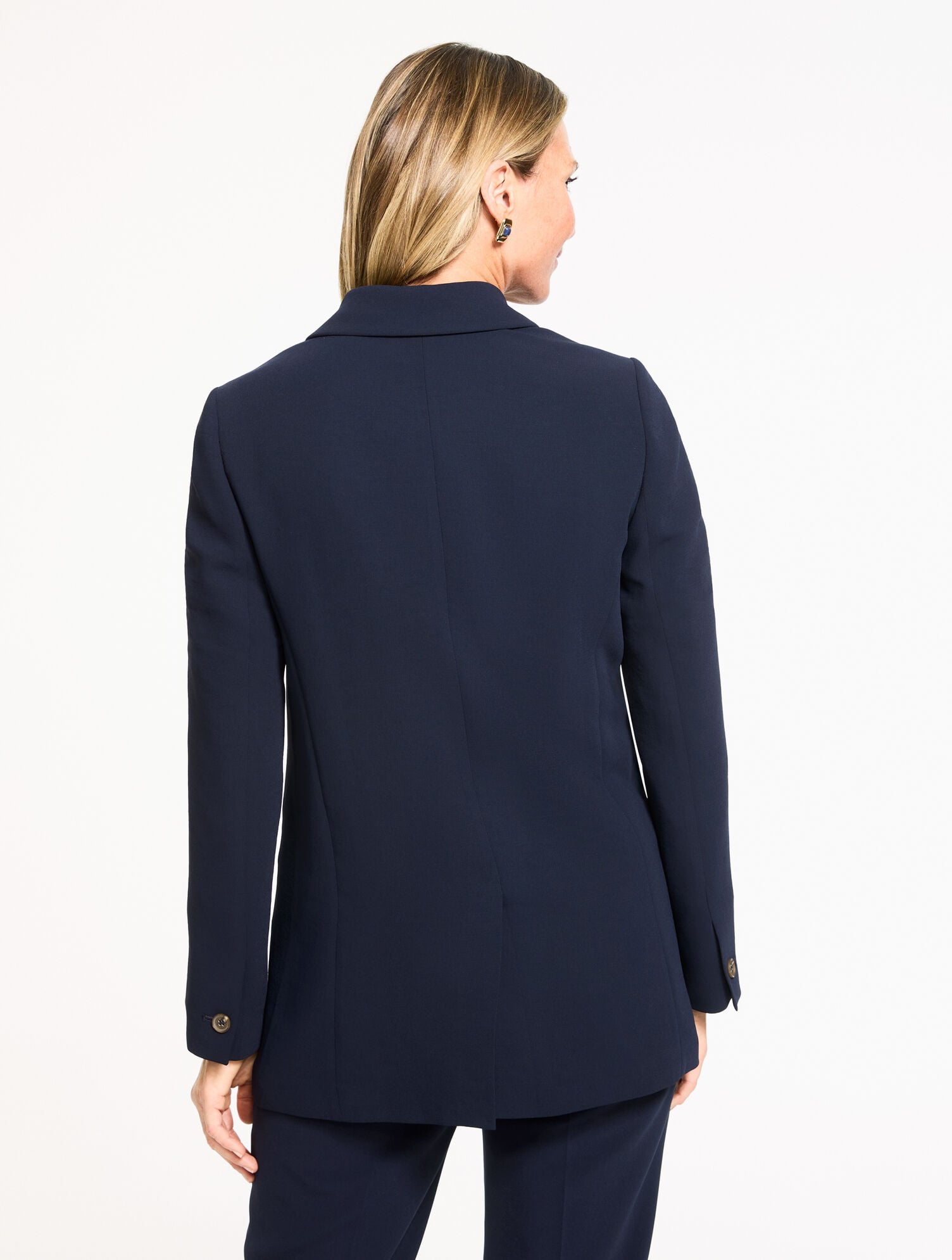 POLISHED CREPE BLAZER | Talbots US