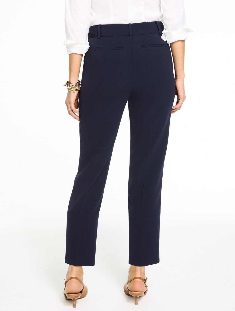 STRAIGHT LEG EASY TRAVEL PANTS | Talbots US