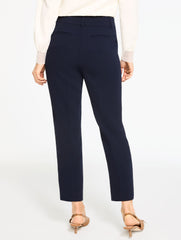 TAPERED ANKLE POLISHED CREPE PANTS | Talbots for sale
