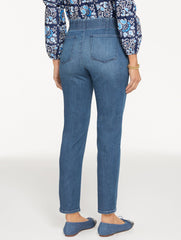 SLIM ANKLE PULL-ON TRAVEL JEANS - NOHO WASH | Talbots sale