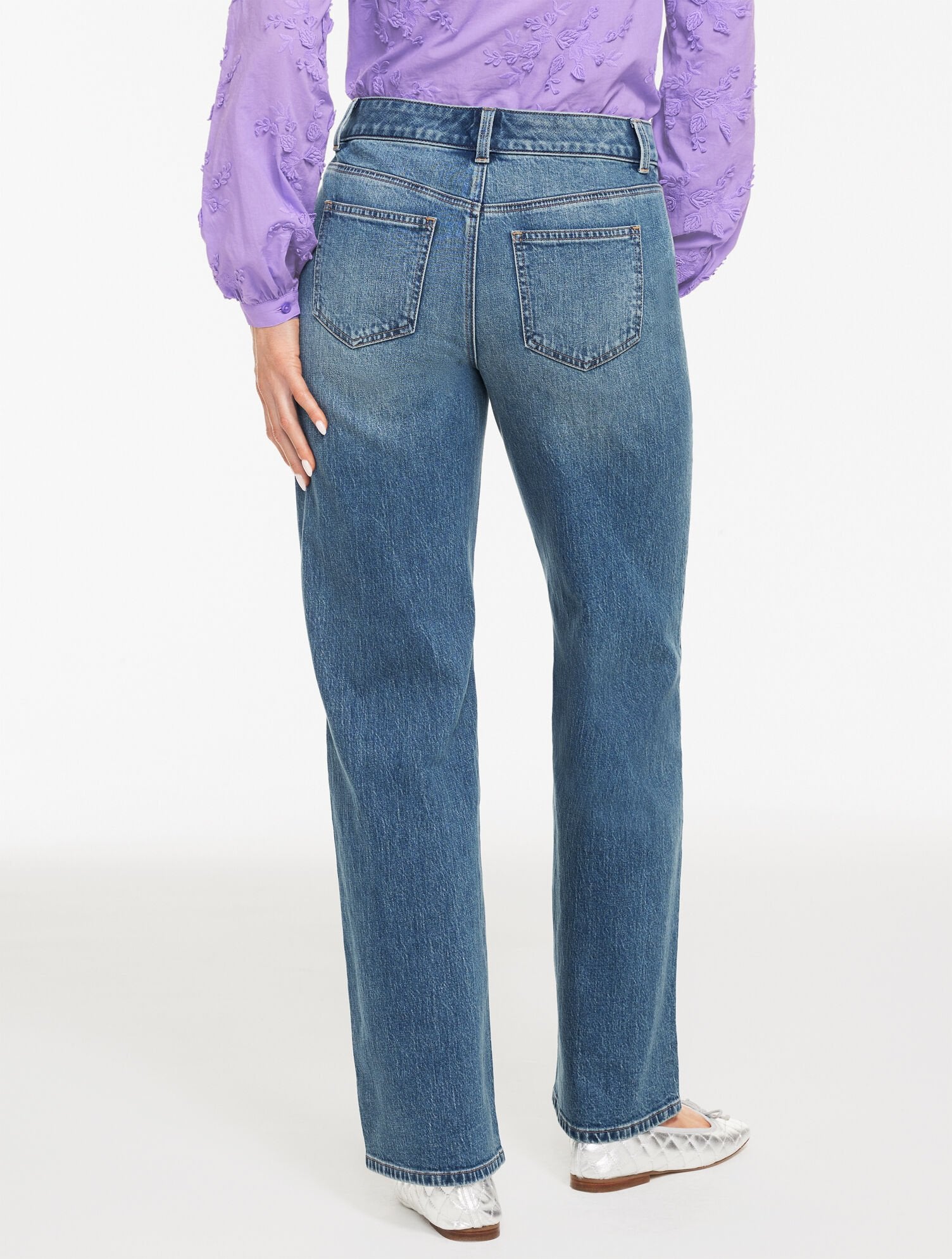 CLASSIC JEAN TROUSERS - RICHMOND WASH | Talbots outlet