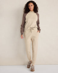 VISCOSE BLEND COLORBLOCK CREWNECK | Talbots for sale