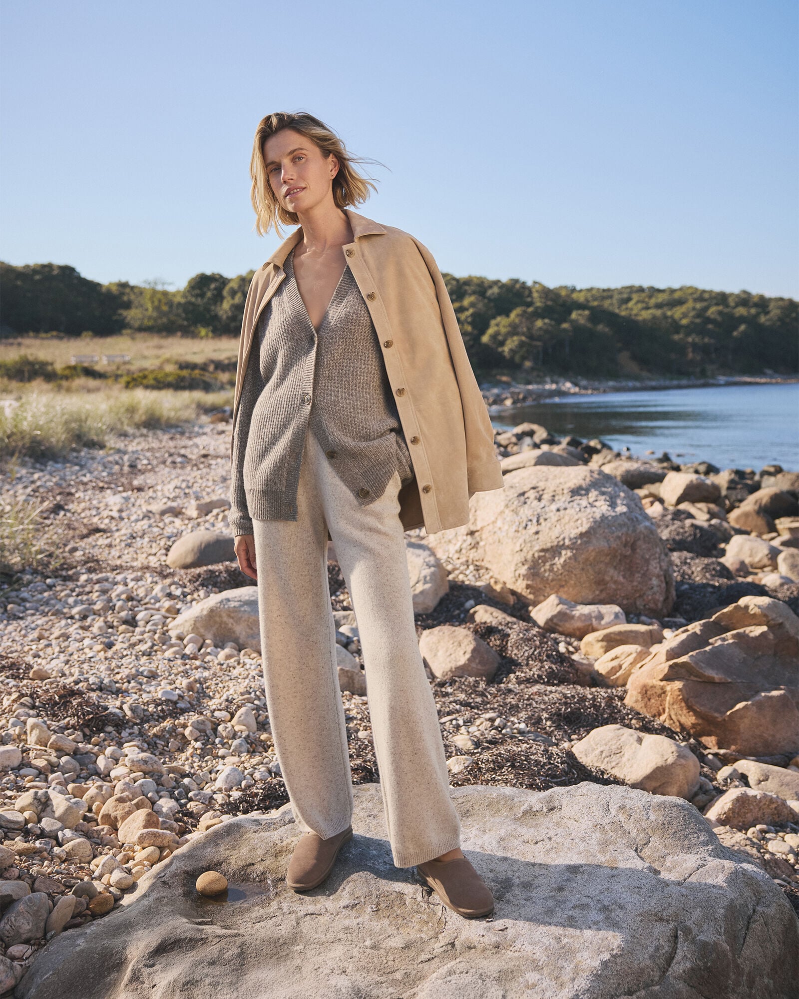 CASHMERE STRAIGHT LEG PANTS | Talbots for sale