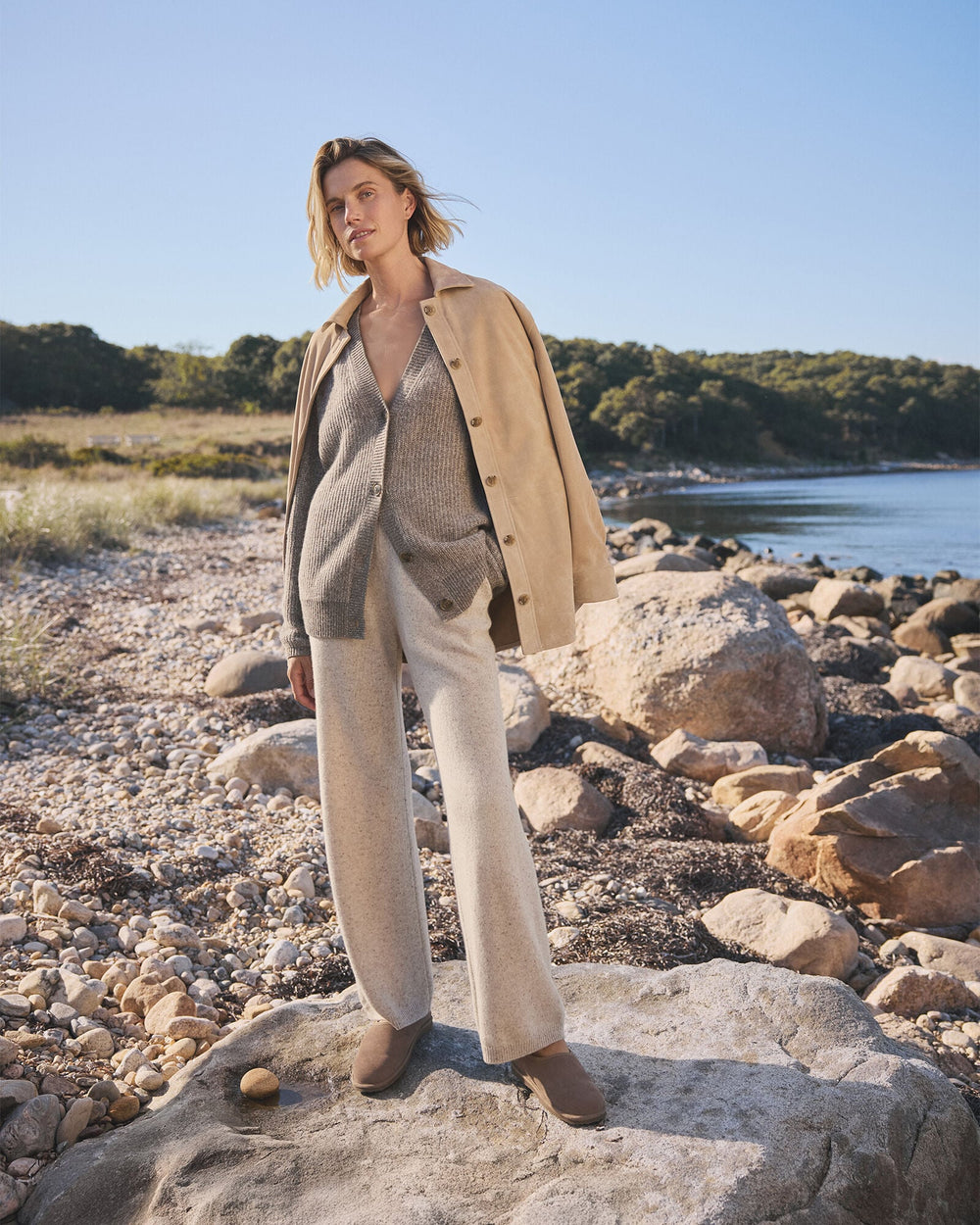 CASHMERE STRAIGHT LEG PANTS | Talbots outlet