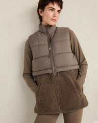 SHERPA PUFFER VEST | Talbots US