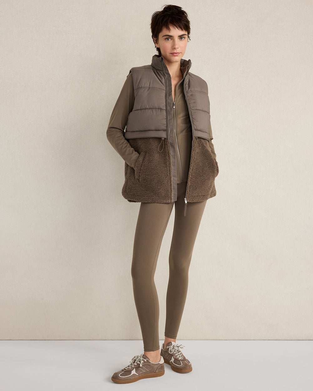 SHERPA PUFFER VEST | Talbots outlet