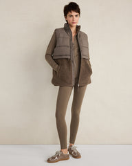 SHERPA PUFFER VEST | Talbots outlet